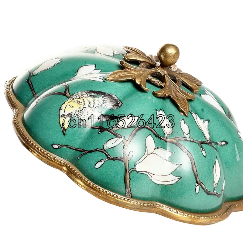 Модная емкость для хранения ручной работы высококлассное настольное украшение