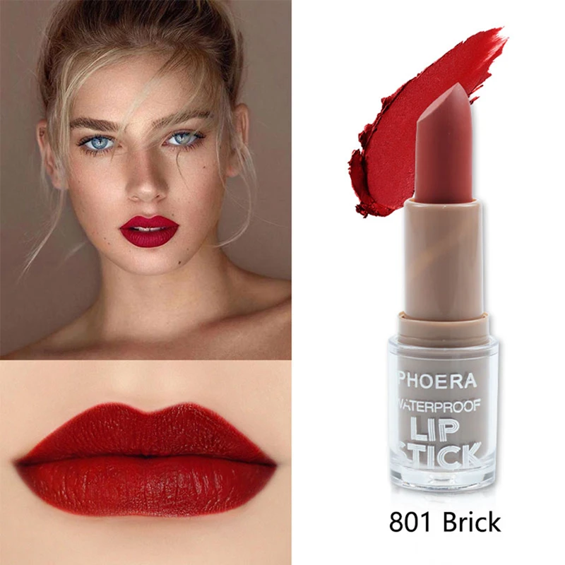 PHOERA Beauty для женщин розовые детские губы долговечная губная помада матовая