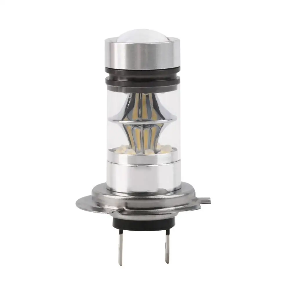 Новый 2 шт. H7 6000K 100 Вт светодиодный 20-SMD чипы проектор Противотуманные фары DRL
