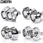 Кожухи для стайлинга автомобильных фар 2,5 дюйма, для модернизации H4 H7