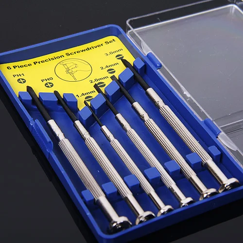 6pcs screwdriver set Прецизионный 3 шт. измерительный прибор игольчатый точечный съемник инструмент для ремонта экстрактор 6 шт. Набор отверток для манометра - Цвет: 6pcs screwdriver set