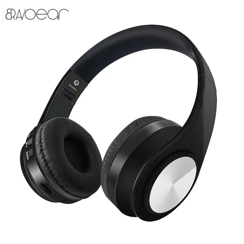 BRAVOear беспроводные наушники Bluetooth гарнитура стерео складные спортивные микрофон
