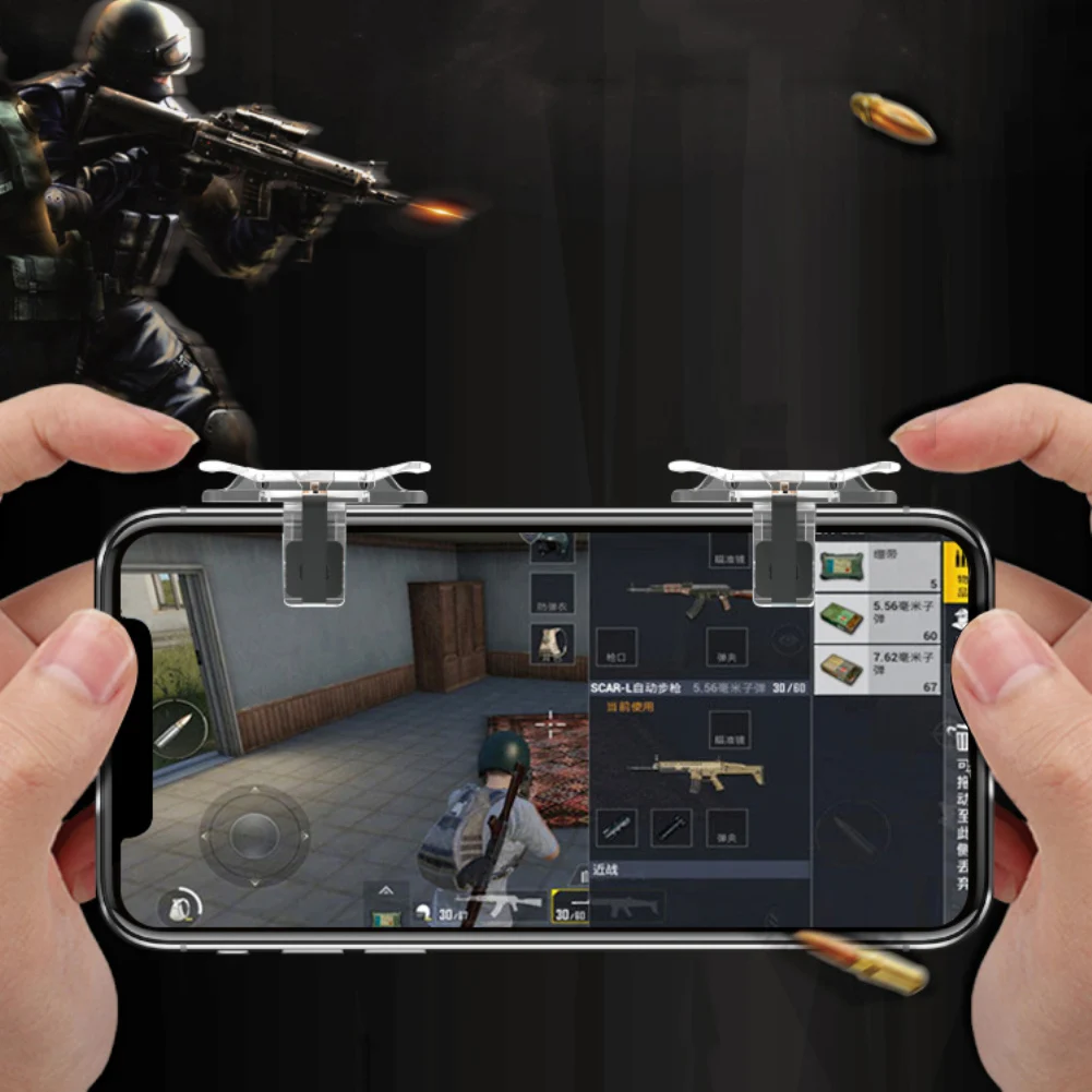 Новый игровой триггер на мобильный телефон PUBG L1R1 контроллер шутера кнопка огня