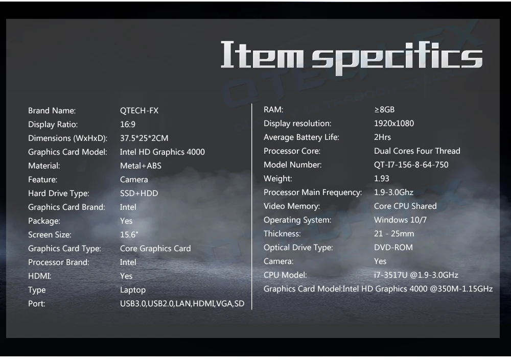 I7 игровой Тетрадь 15," 8 GB Оперативная память SSD 256 GB/64G+ 750G/1 ТБ для жесткого диска DVD ноутбук в металлическом корпусе Бизнес арабский azerty-клавиатура с испанским и русским языками