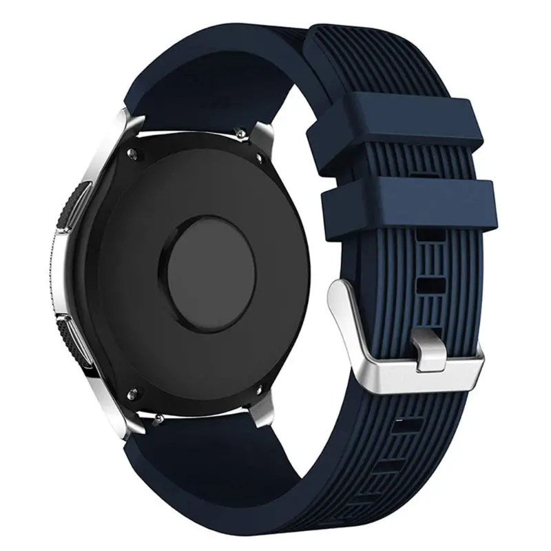 Силиконовый ремешок на запястье для Samsung Galaxy Watch 46 мм SM R800 Смарт часы Gear S3 Frontier
