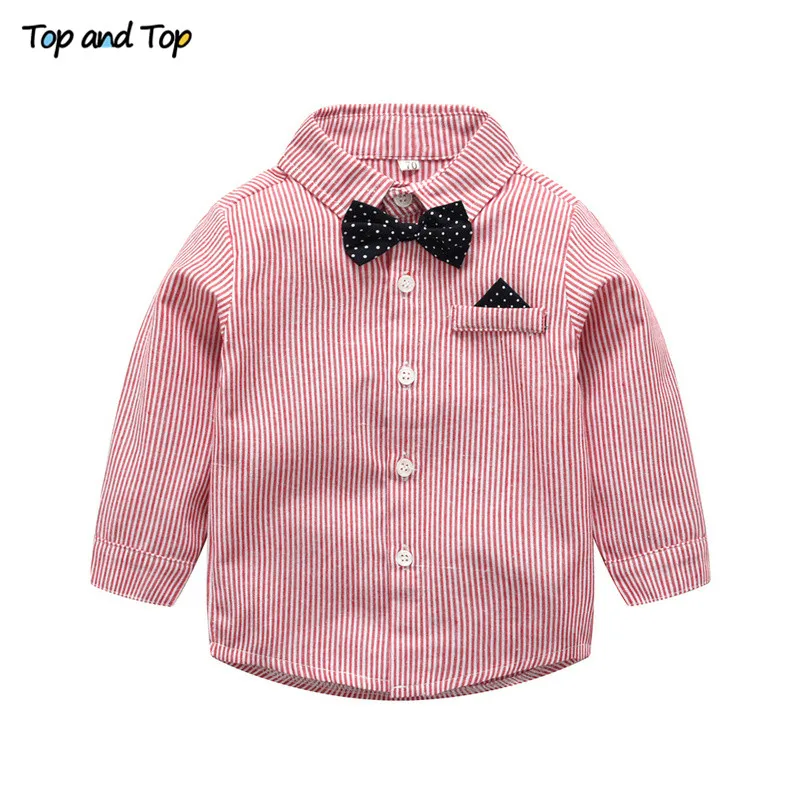 Top and Kids Boy Clothes Set Autumn Children Clothing Boys Gentleman Suits Long Sleeve Bow Tie Shirt+Suspender Trousers | Детская одежда