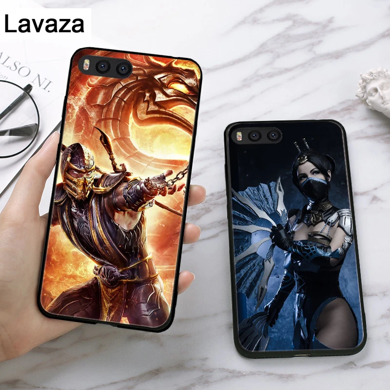 Силиконовый чехол Lavaza Scorpion Sub Zero Mortal Kombat для Xiaomi Redmi 4A 4X 5 5A 6 6A 7 7A 8 8A K20 Pro Plus S2