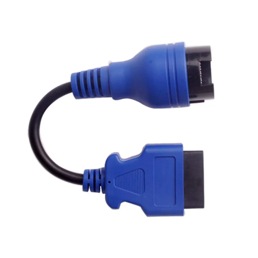 Синий PS2 38 pin кабель грузовика для Ивеко 38Pin к 16Pin кабельный разъем OBD2 удлинитель