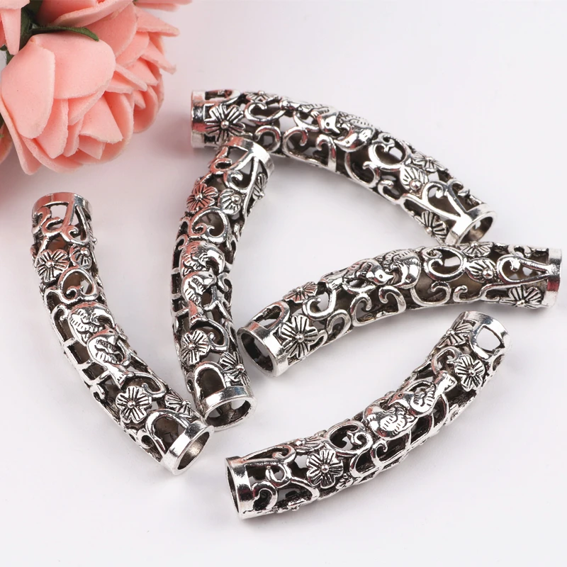 10 шт. винтажный металлический коннектор для браслета ожерелья и аксессуары 9x48