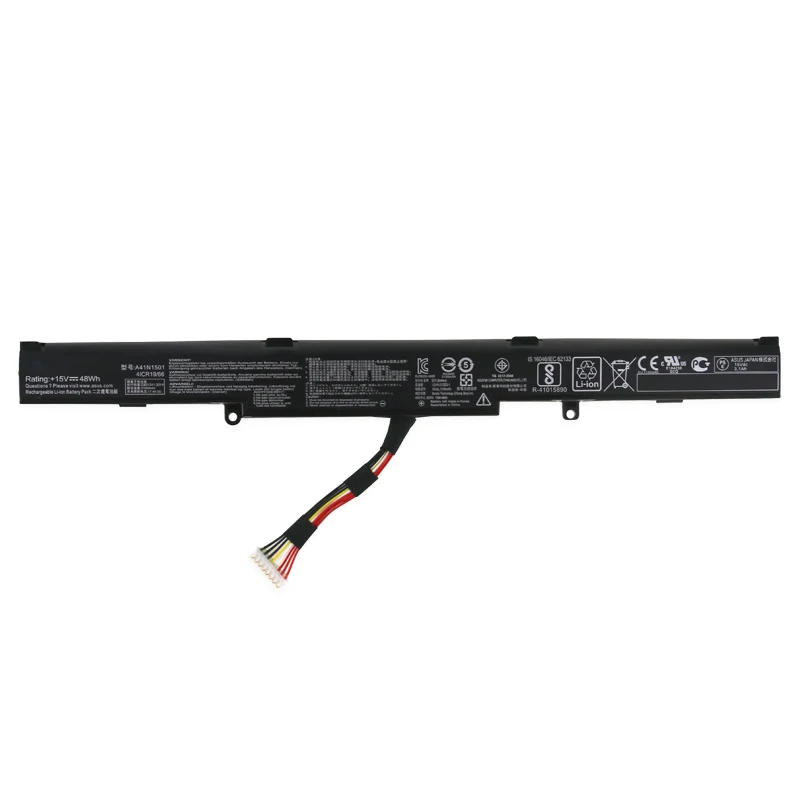 Kede 15V 48Wh A41N1501 Аккумулятор для ноутбука ASUS GL752VW N752V GL752JW N752VW GL752VW-T4108D GL752VW-2B планшетов