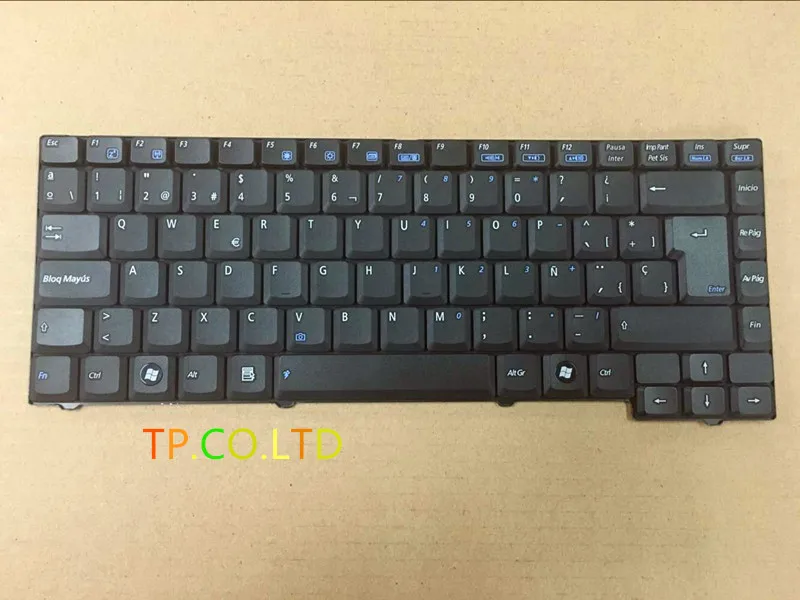 Новая испанская черная клавиатура SP для Asus F5 F5C F5C(SIS672) F5GL F5JR F5M F5N Бесплатная