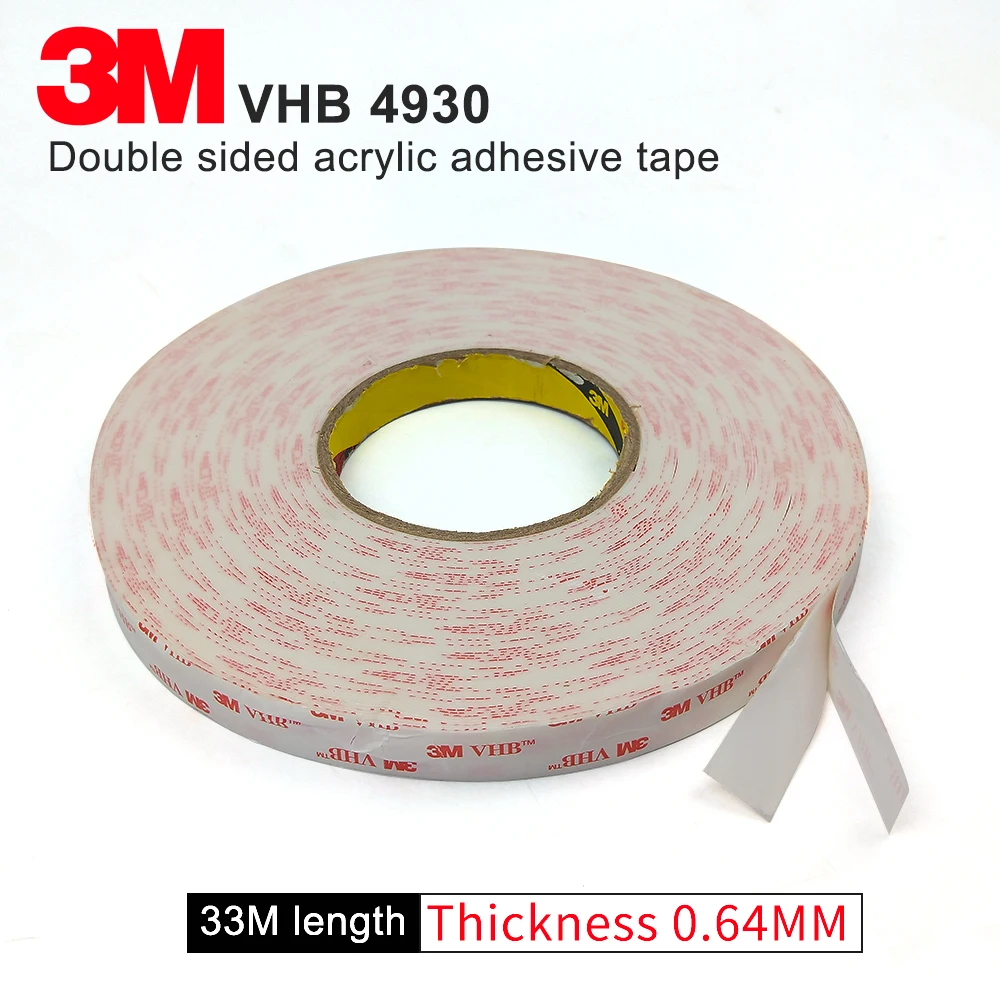 3M VHB 4930 двусторонняя акриловая клейкая лента/водонепроницаемая лента 15 мм * 33 м|tape