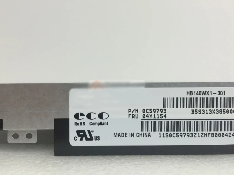 Тестирование Класс A+++ HB140WX1-401 301 501 601 подходит LTN140AT31 LP140WHU TPA1 B140XTN03.2 LP140WH2 TPS1 eDP 30 Pin ЖК-дисплей светодиодный экран