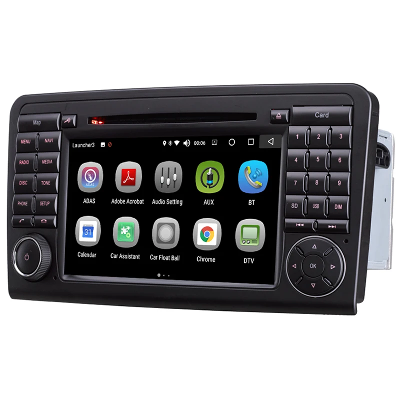 Автомобильный мультимедийный gps 2 din автомобильный dvd 4G/32G для Mercede s Ben z ML300 ML350 ML450