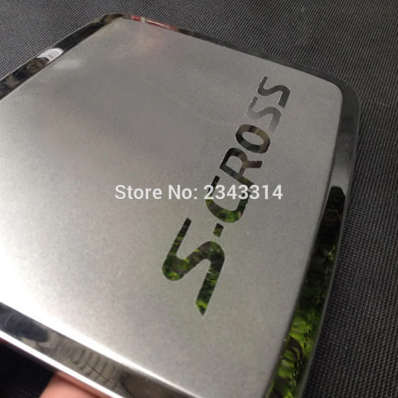 For Suzuki SX4 S-Cross S Cross 2014-2017 2018 Stainless Steel Tank Cover Fuel/Gas Cap Protector Trims Car Styling Accessory | Автомобили и