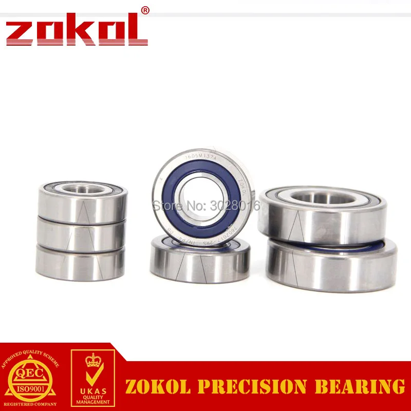 Осевой шаровой подшипник zokol 7602020 TN 2RS P4DB C 760204 2RSDB 20*47*14 мм|bearing bearing|bearing angularbearing axial |