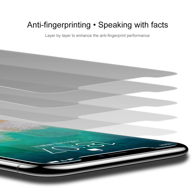 GWH матовая Экран протектор для iPhone XS MAX XR закаленное Стекло 0 25 мм против
