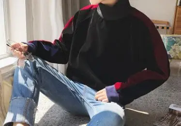 2018 осенние и зимние модные мужские классические шить ветер спортивная куртка