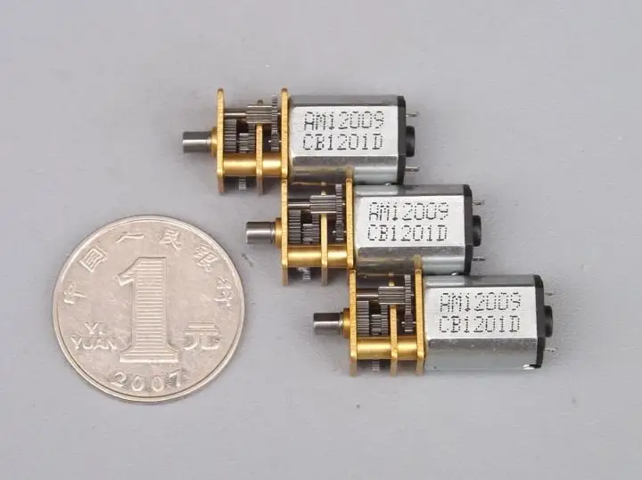 1 шт./лот N20 DC 3V 5V 6V 9V мотор-редуктор мотор миниатюрного низкоскоростного двигателя