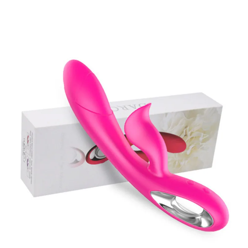 Вибратор Кролик Стимуляция клитора двойной мотор вибраторы Массажер точки G 9
