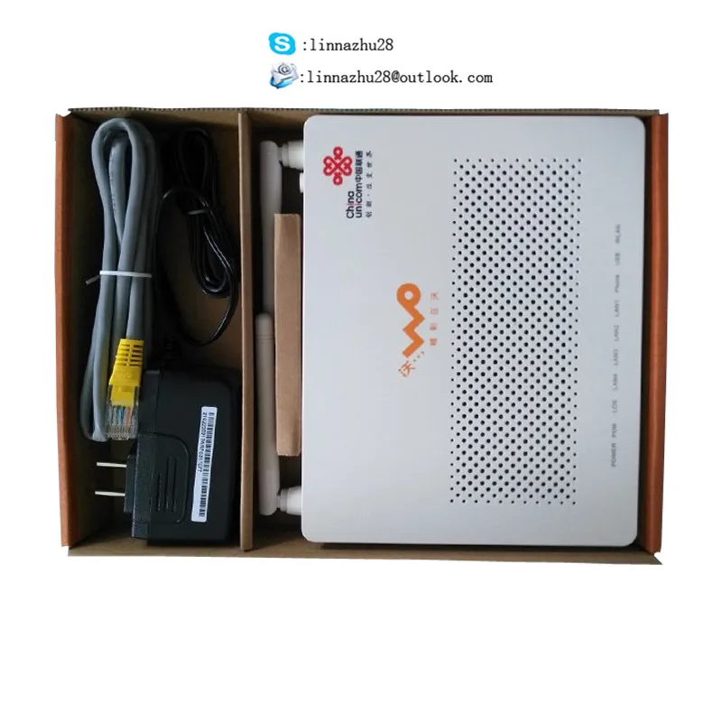 Оригинальный Hua wei HG8347R GPON ONU ONT с 1 портом GE + 3FE LAN * телефонным wifi английская