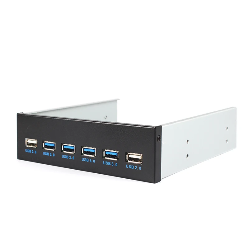 4 порта USB 3 0 + 2 концентратор расширения 5 25 ''флоппи-Бей передняя панель #233505 |