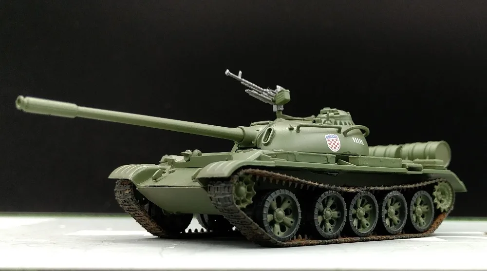1: 72 советская T-54 T54 модель танка Косовская война трубач, готовый модель 35023