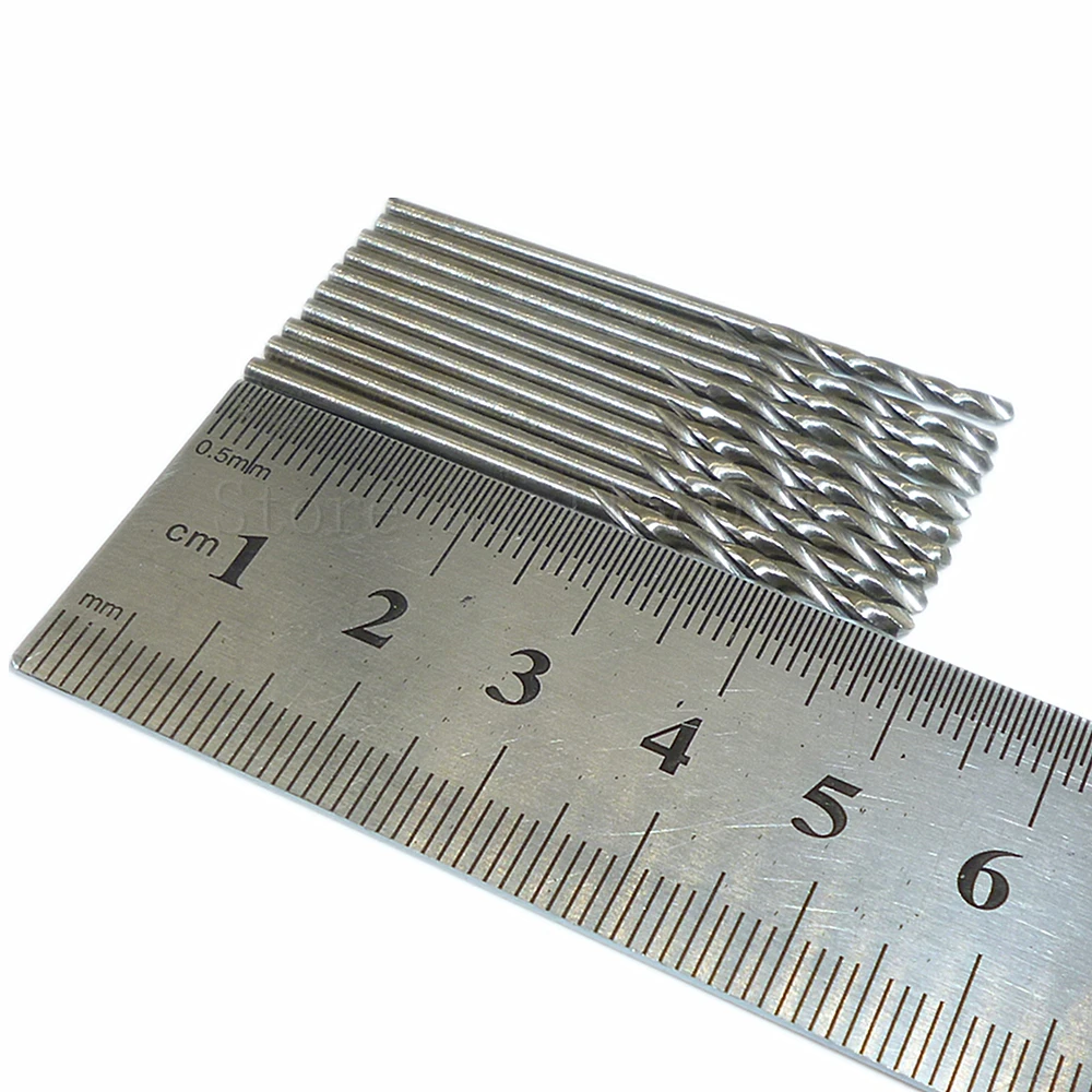 10pcs Micro Drill Bit 2.0mm HSS Straight Shank Electrical Tool Twist Drilling Suitable For Wood Aluminium Plastic | Инструменты