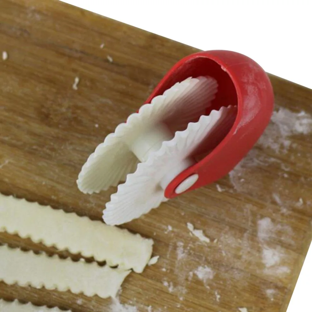 Кондитерский кютер колесо качения декоратор для обеспечения гладкой резки DIY