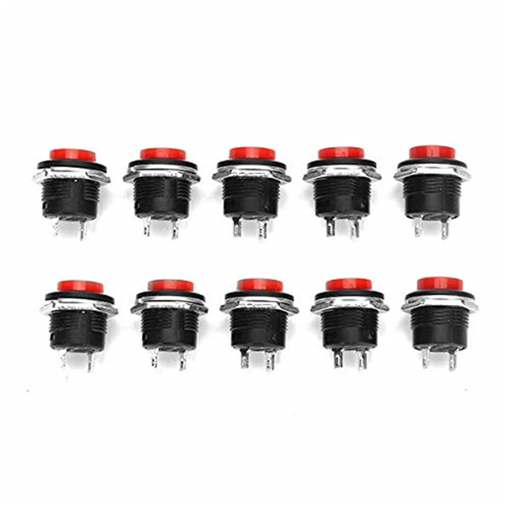 10 шт. переключатель кнопочный R13 507 старт сброс диаметр 16 мм без|Выключатели| |