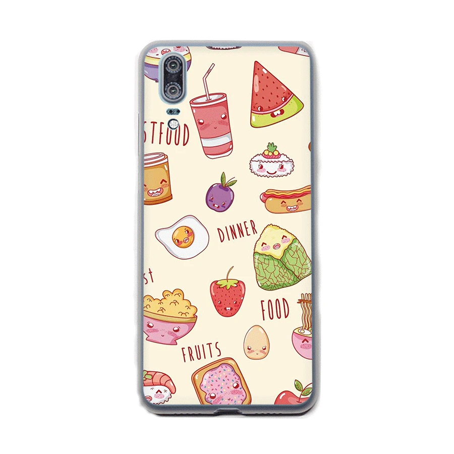Чехол для телефона Desxz Potato Chips Donuts Pizza Samsung Galaxy A10 A30 A40 A50 A70 M10 M20 M30 Note 8