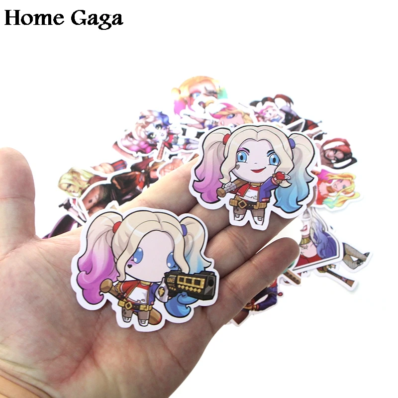 Homegaga 33 шт. коллекции отряд самоубийц Скрапбукинг наклейка креативные DIY декоративные наклейки мультфильм ноутбук телефон D1750