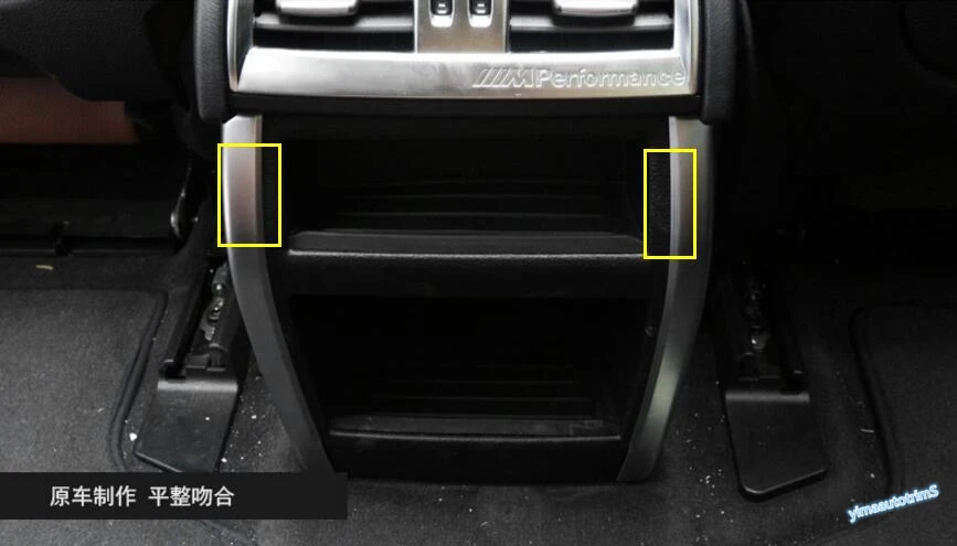 Чехол для заднего сиденья ноутбука отделка 2 шт./компл. подходит BMW X5 F15 2014 2016 / X6 F16