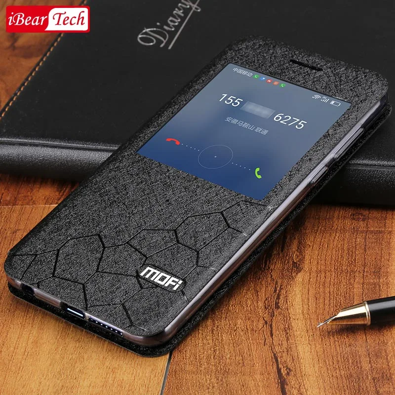 flip case for Huawei honor 8 case leather smart cover original honor 8 cover silicon ultra thin auto wake up sleep case slim men