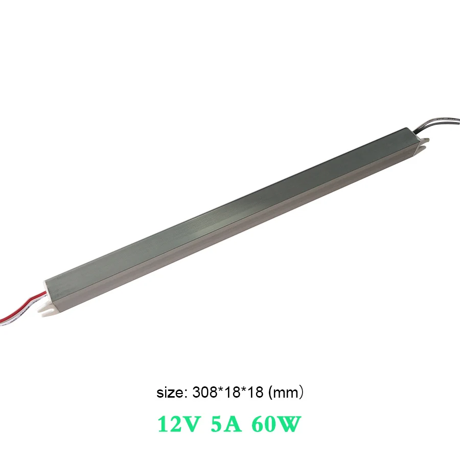 2A 3A 4A 5A 7A AC 220 V до 12 Светодиодный драйвер Ультра тонкое освещение трансформатор