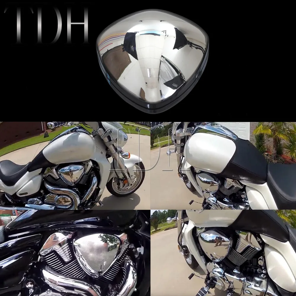 ABS боковые зеркала хром фильтр воздухоочистителя чехол Кепки для SUZUKI бульвар M109