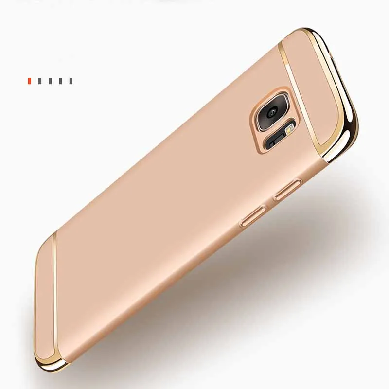 3IN1 Design Frosted Hard PC Shockproof Back Case Cover for Samsung Galaxy S6 S7 Edge S8 S9 Plus Note 8 Phone Accessories |