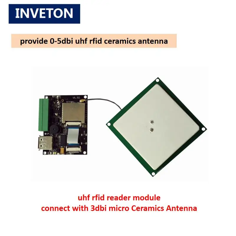 Ipex sma разъем 62*62 мм пассивный 868 МГц 900 epc gen2 uhf ридер антенна Средний 3dbi микро