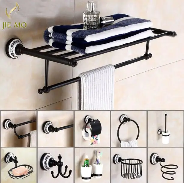 Черная декоративная потолочная отделка медные латунные аксессуары для ванной