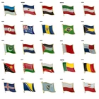 Значок с флагом, милые значки, Металлическая Булавка для пальто, брошь для куртки на воротнике рубашки, ювелирный подарок