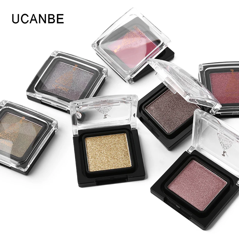 Палитра теней для век UCANBE матовая пигментный блеск стойкая косметика|matte pigment|palette