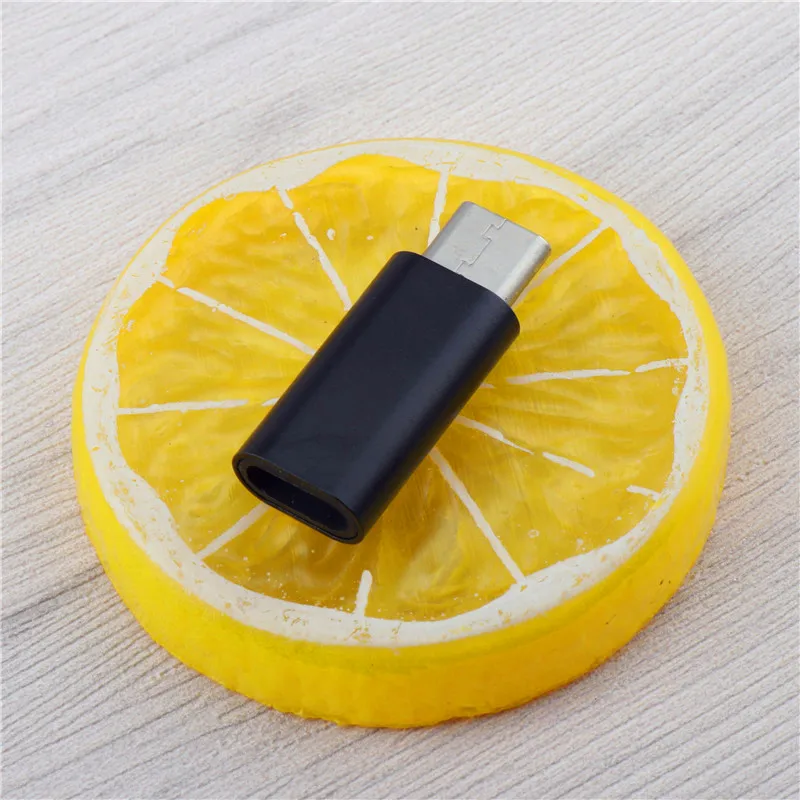 Тип c адаптер Освещение женский Тип-c male адаптер usb-c Cable конвертер Зарядка для huawei P9 Xiaomi mi6 mi5