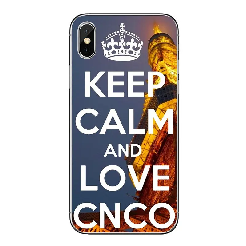 CNCO музыка искусство латинский свежий мясо группа прозрачный ТПУ чехол для Samsung