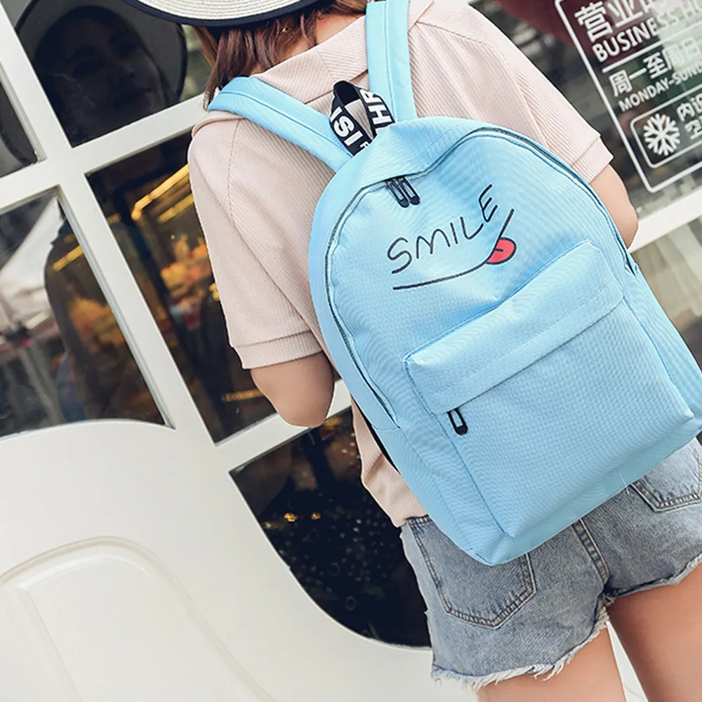 3 комплекта Для женщин девочек школьная сумка рюкзак сумочка|travel backpack|travel bag womenwomen