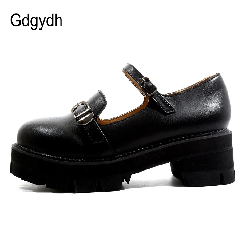 Gdgydh/обувь на высокой платформе женская обувь резиновой подошве Новинка 2019 года