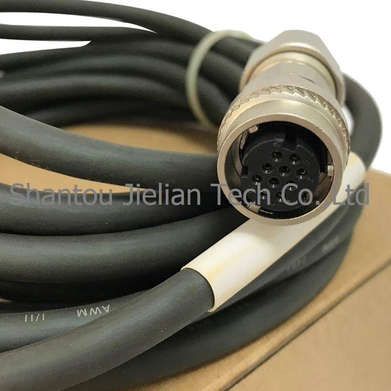 5 метров Mitsubishi Servo Мотор MR J3ENSCBL5M L чистый Медь Кабели датчика|Детали и аксессуары