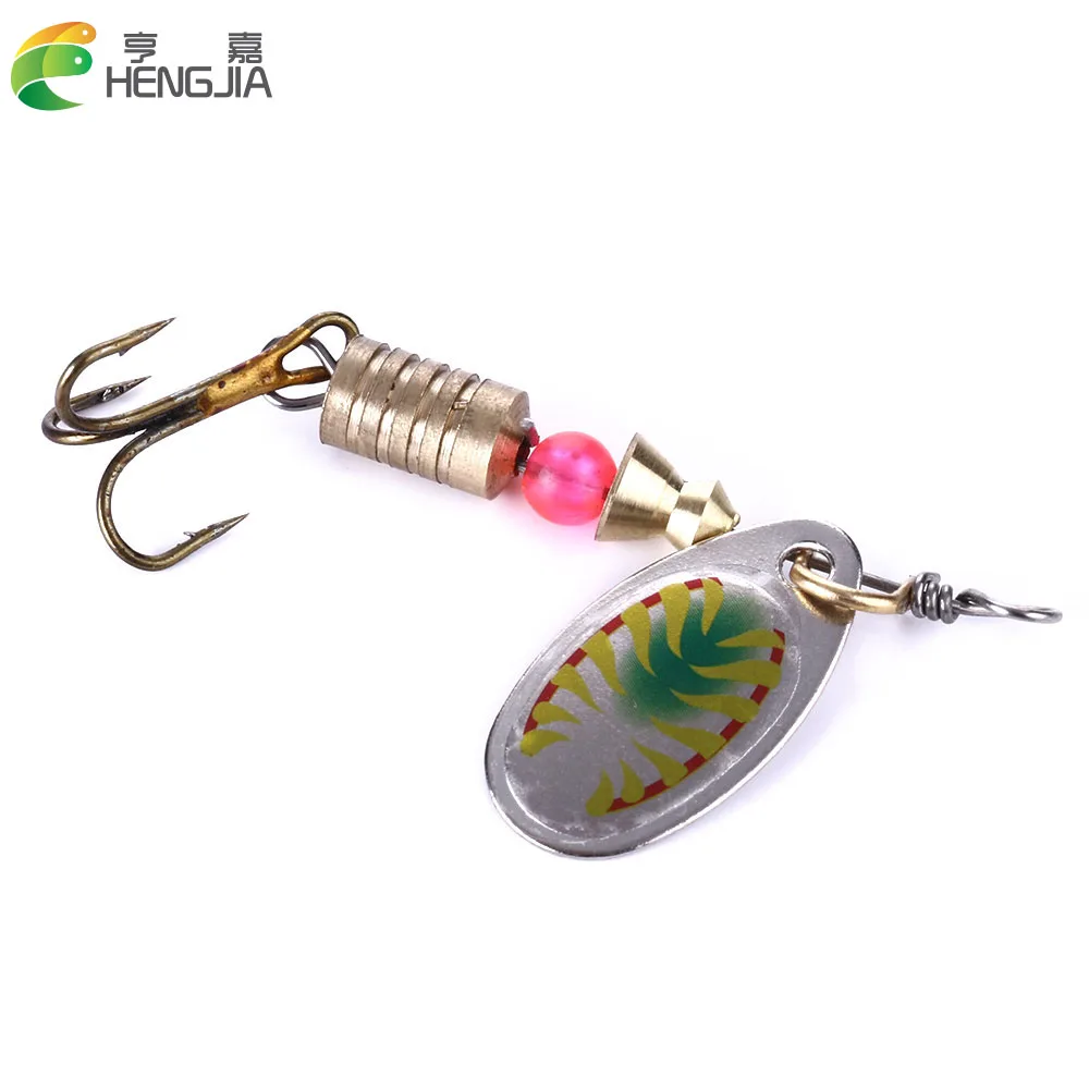HENGJIA 2019 искуственные рыболовные приманки для рыбалки мини ложка металлическая