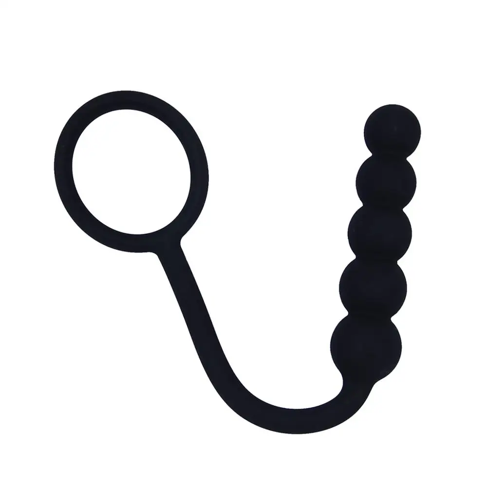 Анальные игрушки Анальное удовольствие Силиконовый анальный тренажер анальная