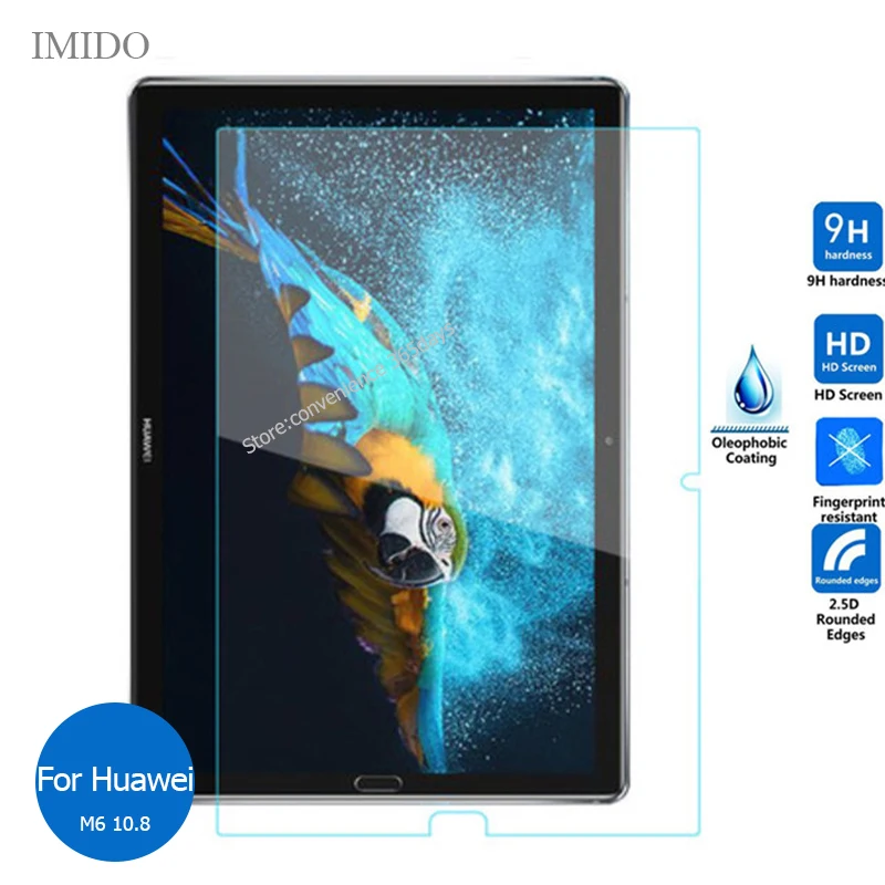 Для Huawei Mediapad M6 10 8 Защитная пленка для экрана из закаленного стекла защитная на Media