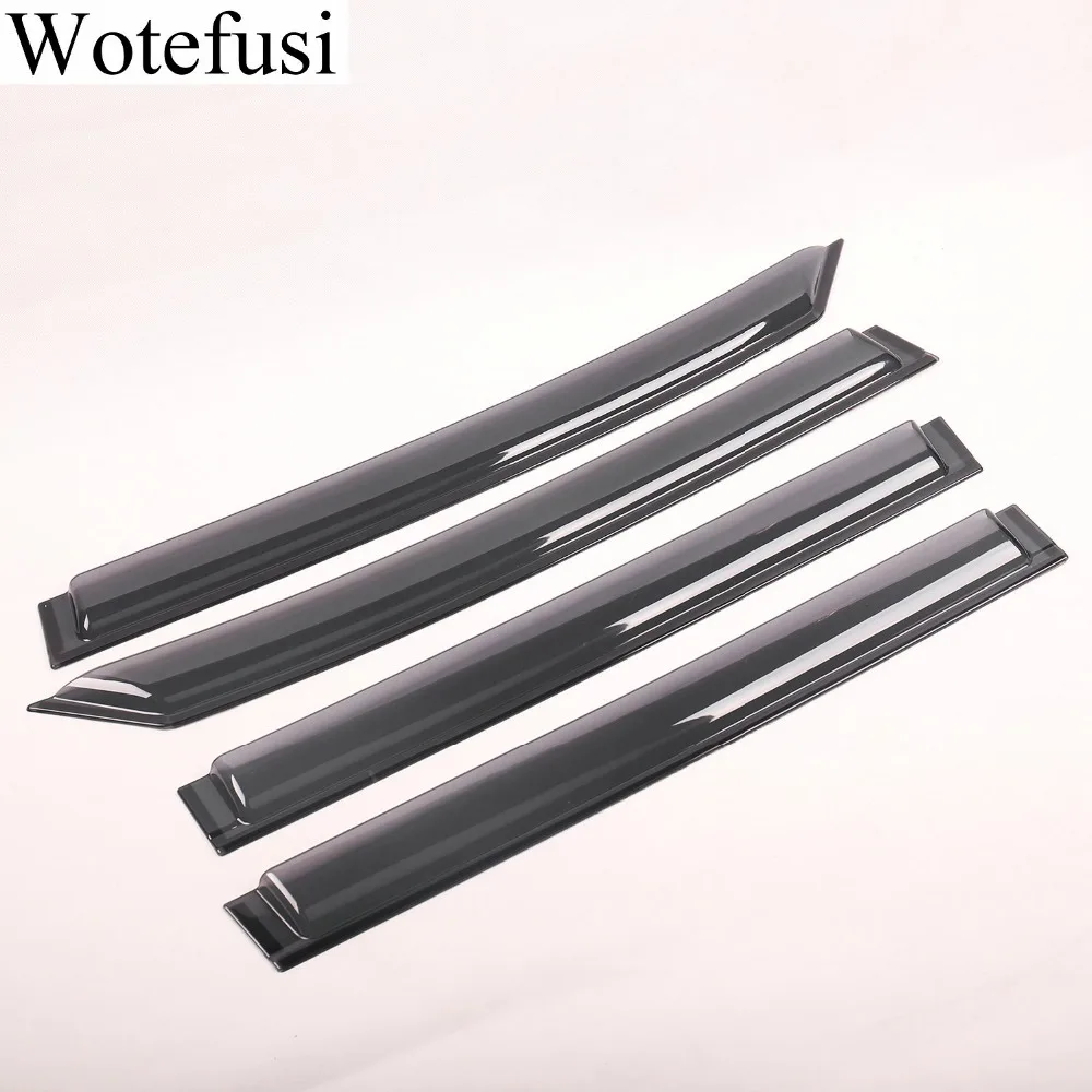 

Wotefusi Window Visors Sun Rain Guard Side Vent Deflector For 2016 2017 Jeep Renegade[QPA501]
